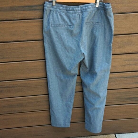 H&M Women's Stretch Waist Gray Drawstring Pants - Size 10 Excellent Condition - Picture 6 of 6